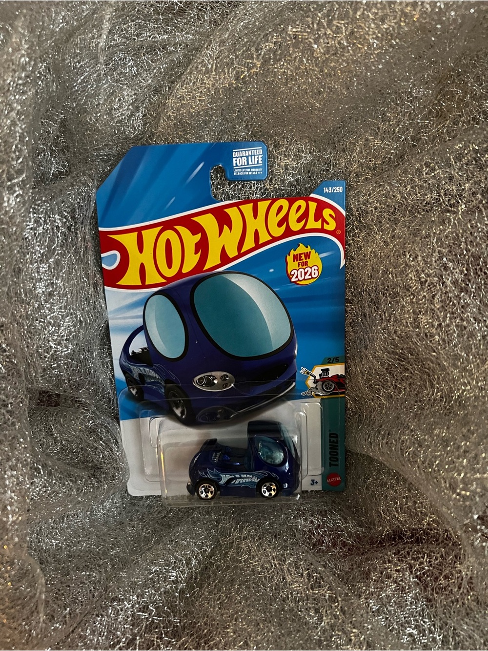 NWT: Limited Edition Blue Toonied Collectible Toy Car